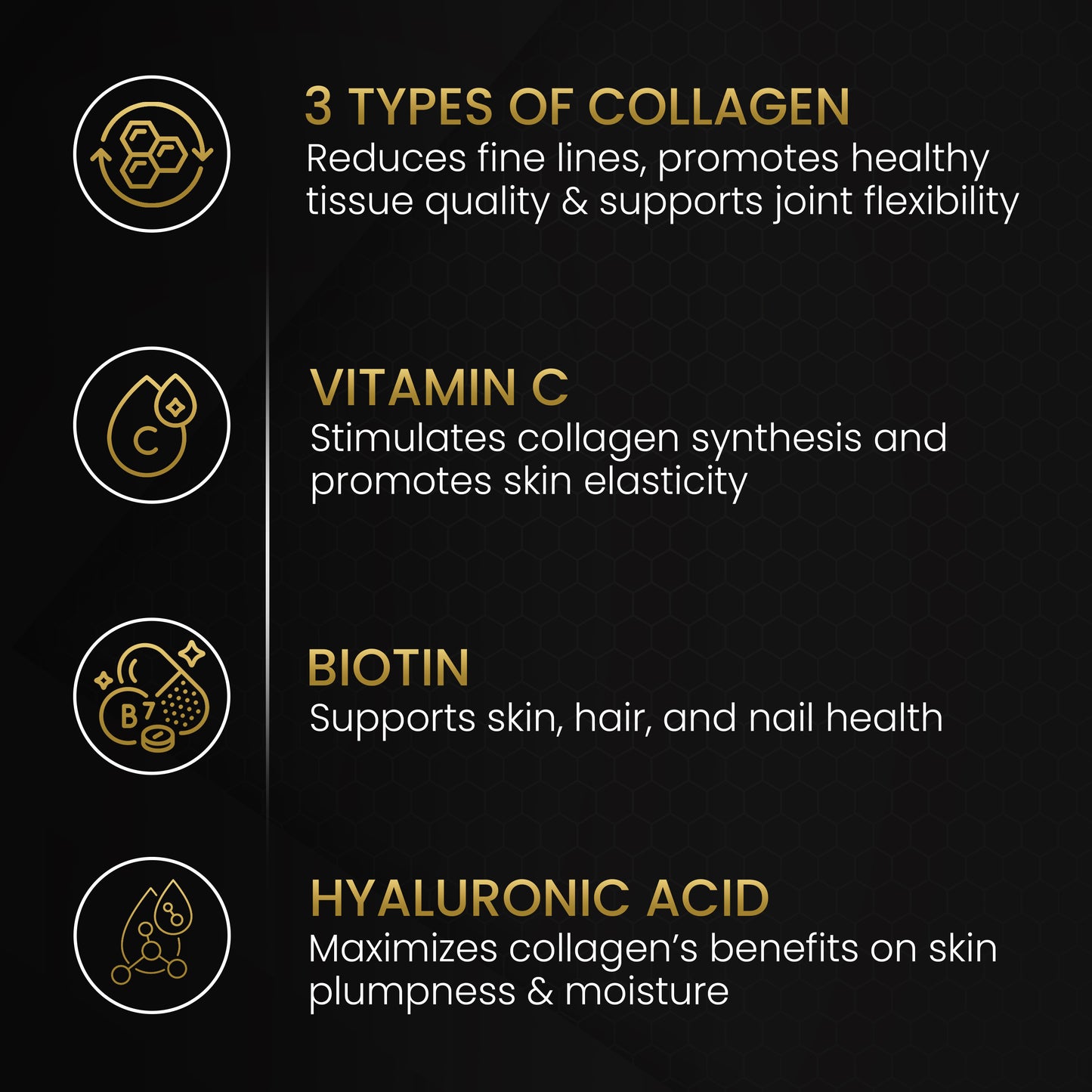 NeoBlends Multi Collagen with Turmeric & Biotin– 90 Capsules